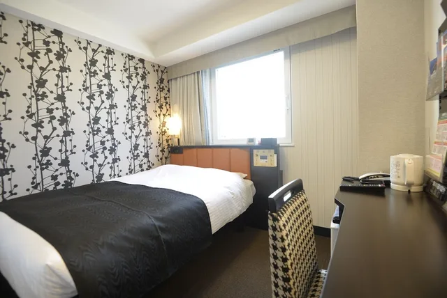Room, Single, Double Bed, East Wing، APA HOTEL KAGOSHIMA TENMONKAN 2/5