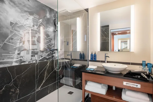 غرفة بريميوم بسرير كينج في طابق مرتفع، Crowne Plaza Montpellier Corum 3/5