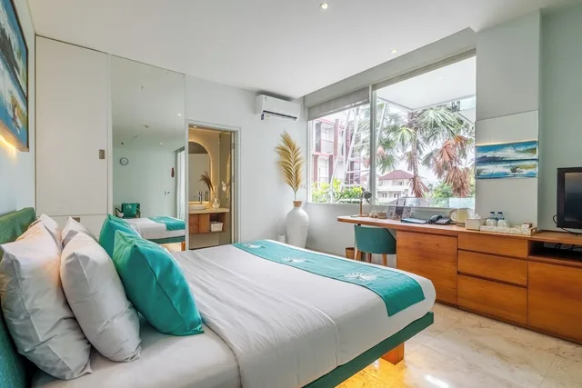 غرفة قياسية بسرير مزدوج، Aq Va Hotel And Villas 1/8