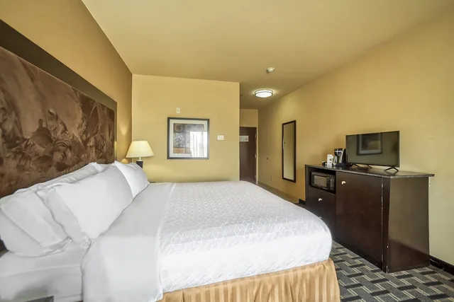 غرفة قياسية بسرير كينج مع أريكة لذوي الإعاقة، Holiday Inn Express Suites Beeville 3/10
