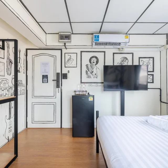 غرفة قياسية مزدوجة، RoomQuest Chiang Mai Tha Phae 7/10