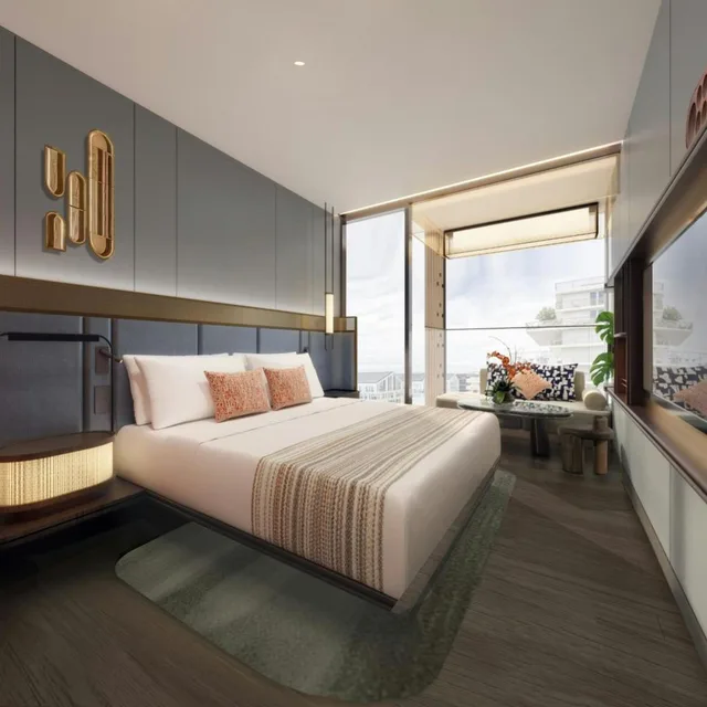 غرفة سوبيريور بسرير كينج بشرفة، Varel Singapore, a Tribute Portfolio Hotel 1/2