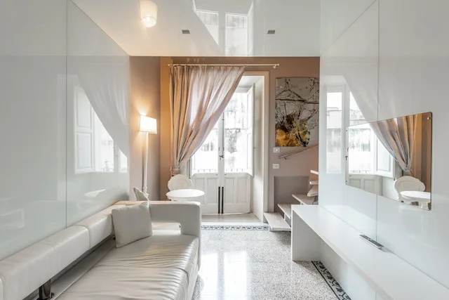 غرفة عائلية بسرير كينج مع أريكة، Palazzo Arco Cadura Hotel & Spa 3/10