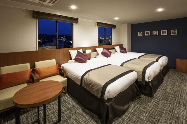 غرفة ديلوكس ثلاثية لغير المدخنين، Hotel Mystays Kanazawa Castle 2/3