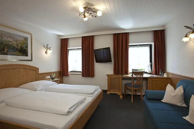 غرفة رباعية بسرير كينج، Hotel Gasthof zur Muhle 3/6