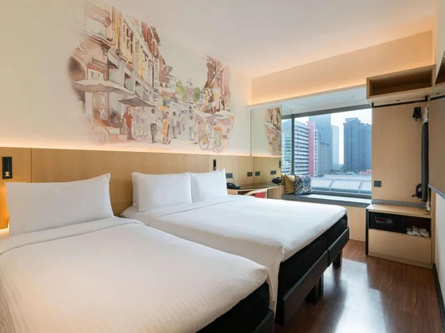 غرفة سوبيريور عائلية بسرير كينج وسرير فردي، Ibis Singapore on Bencoolen 3/20