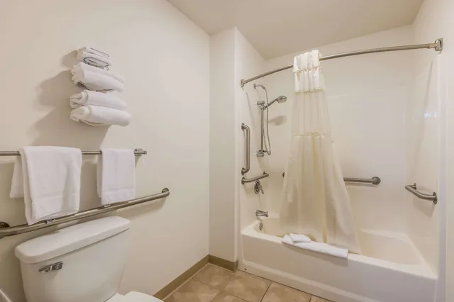 غرفة بسرير كينج لذوي الإعاقة، Econo Lodge Rice Lake 2/2
