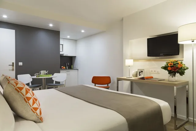 استوديو بسرير مزدوج، Citadines Presqu Ile Lyon 3/4