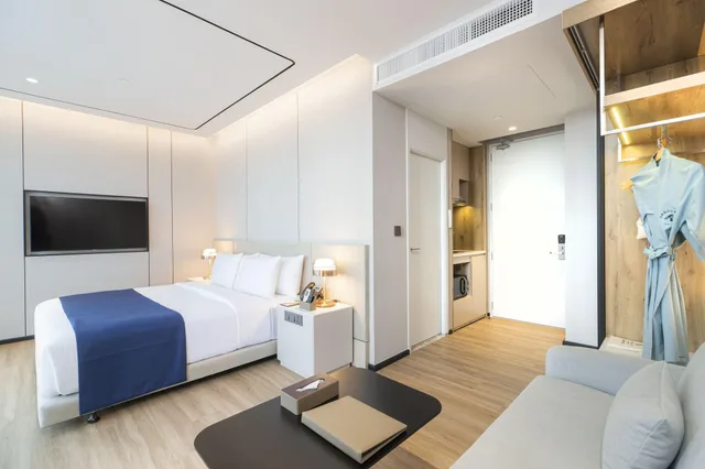 غرفة بريميير بإطلالة على المدينة في طابق مرتفع، Arbour Hotel and Residence Pattaya (SHA Plus+) 5/8