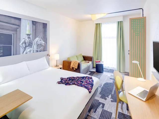 غرفة قياسية بسرير كوين، ibis Styles Glasgow Centre George Square 1/5