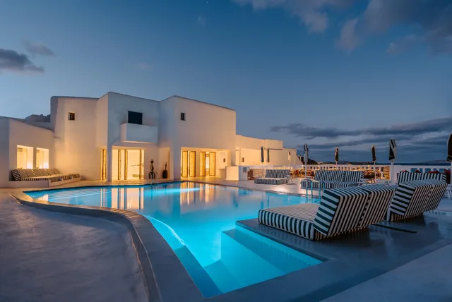 Superior, Double Bed, Side Sea View، Croco Mykonos 1/1