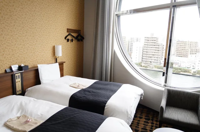 Designer, Twin Beds، Apa Hotel Nihonbashi Hamachoeki Minami 2/2