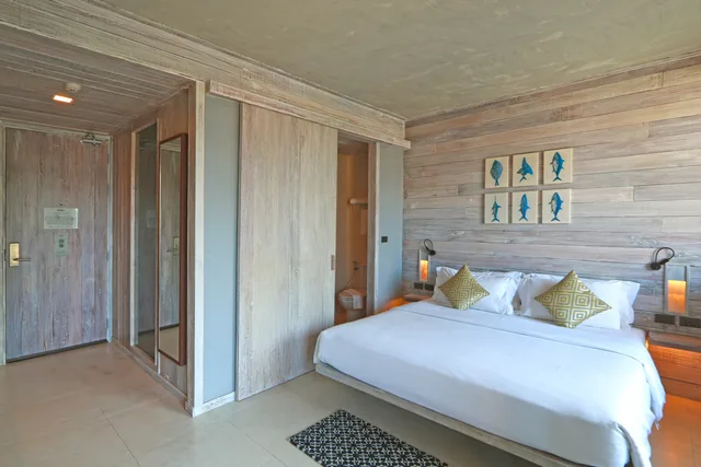 غرفة ديلوكس بسرير مزدوج أو سريرين منفصلين، Dinso Resort 7/10