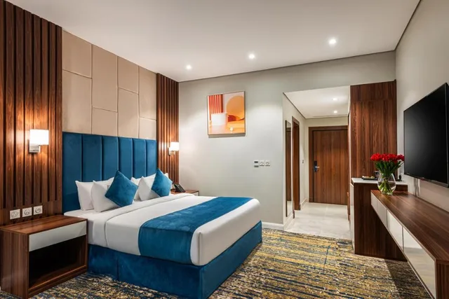 غرفة ديلوكس بسريرين منفصلين، Al Qasr Al Corniche Hotel Jazan 2/7