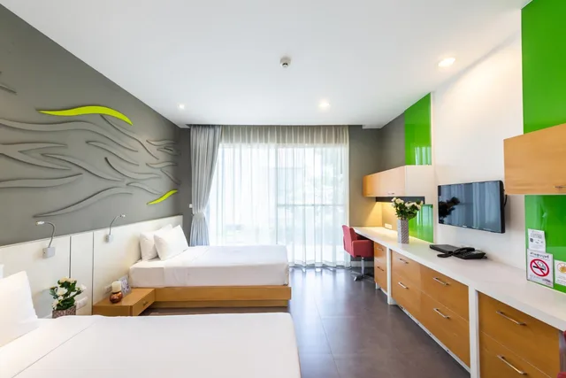 غرفة ديلوكس بسريرين منفصلين، PAEVA LUXURY SERVICED RESIDENCE 9/10