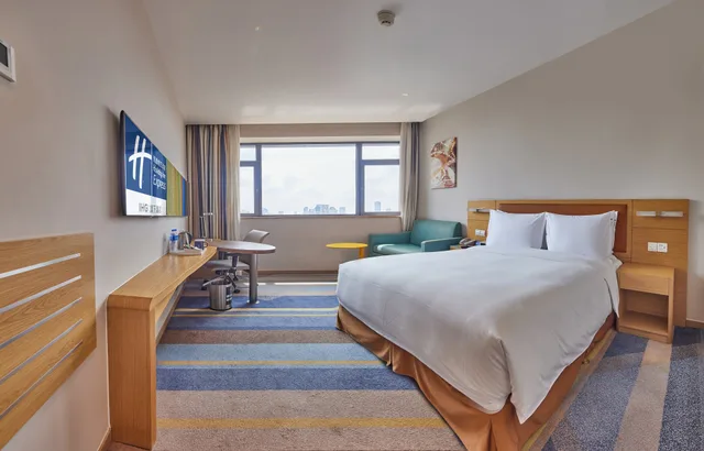 غرفة سوبيريور بسرير كوين، Holiday Inn Express Shanghai Zhenping 2/5