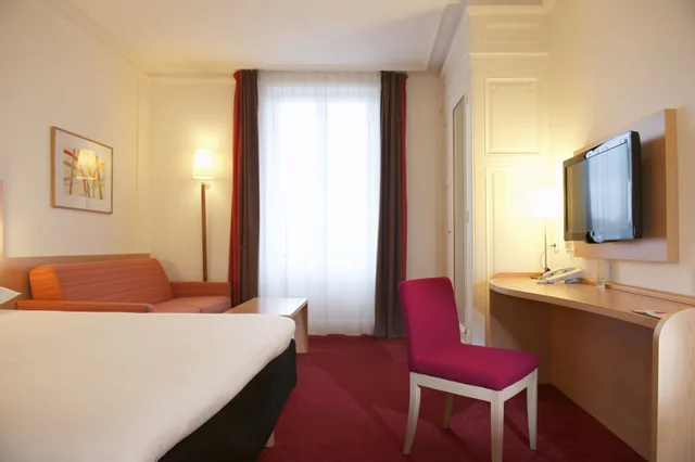 غرفة سوبيريور بسرير مزدوج مع أريكة، Ibis Lyon Centre Perrache Hotel 5/8