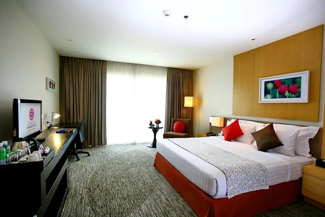 غرفة ديلوكس بسرير كينج بشرفة، Amaranth Suvarnabhumi Hotel 7/19