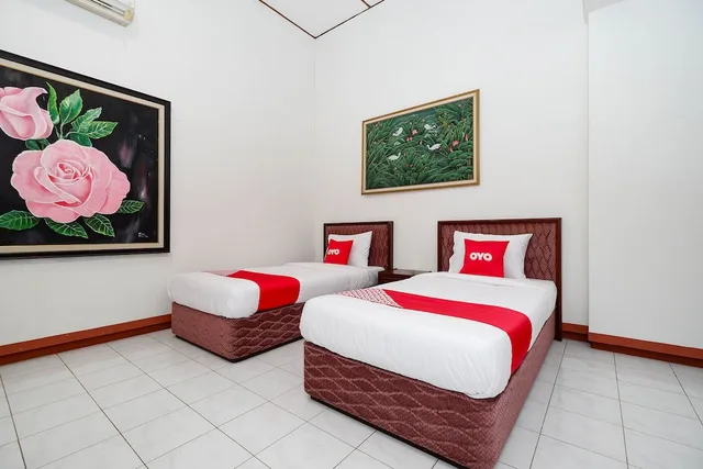 غرفة ديلوكس بسريرين منفصلين، Super OYO Capital O 1644 Hotel Griya Kencana 2/10