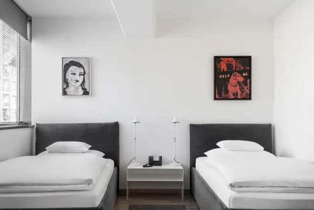 Business, Twin Beds, Augartenhotel Art Design 1/1