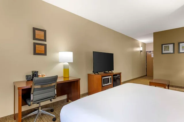 جناح بسرير كينج لذوي الإعاقة، Comfort Suites Near Vancouver Mall 3/5
