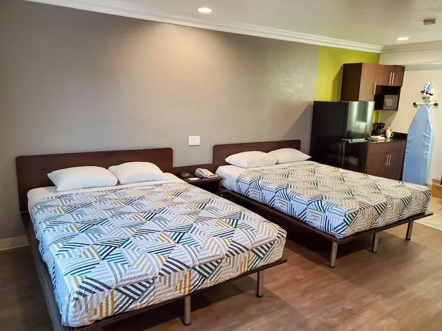 غرفة ديلوكس بسريرين مزدوجين، Studio6 National City, CA - Naval Base San Diego 2/7