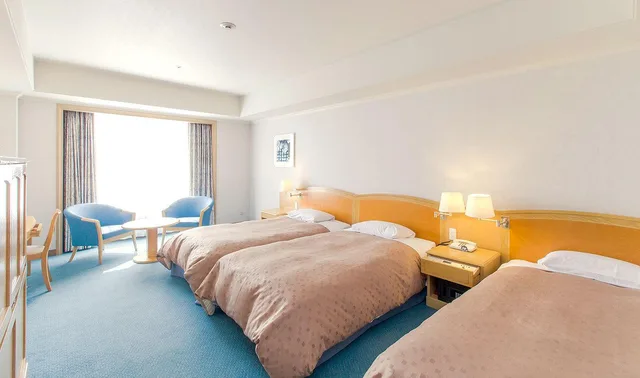 غرفة ثلاثية بإطلالة على الجبل، Iyashi No Resort Kaga No Sachi Hotel Arrowle 1/1