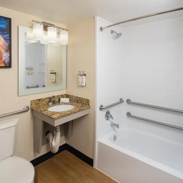 استوديو بسرير كينج بحوض استحمام لذوي الإعاقة، Towneplace Suites Miami Lakes 2/2