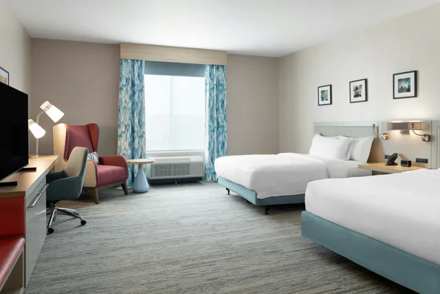 غرفة بسريرين كوين، Hilton Garden Inn Austin Central 5/7