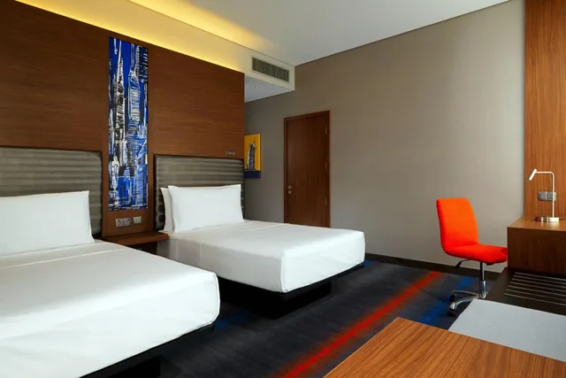 Aloft, Twin Beds, Aloft Me'aisam Dubai 5/8