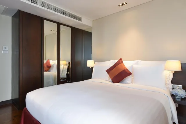 جناح بغرفتي نوم، Marriott Executive Service Apartment Sathorn Vista 2/10