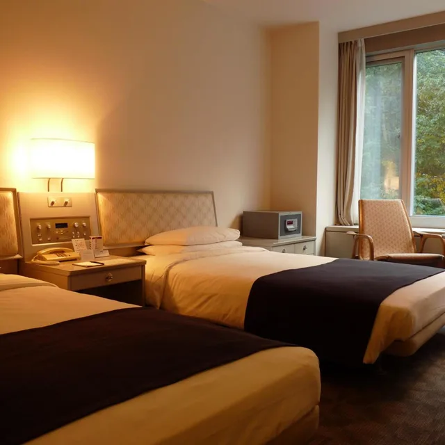غرفة بسريرين منفصلين للمدخنين، Shin Furano Prince Hotel 2/10