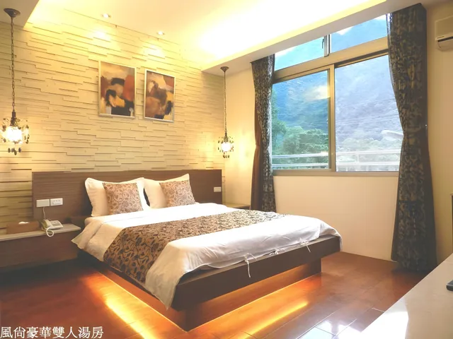 غرفة ديلوكس بسرير مزدوج، Mingao Spring Hotel 2/3