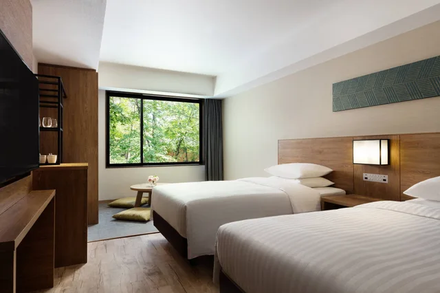 غرفة بريميوم بسريرين منفصلين، Courtyard By Marriott Hotel Hakuba 2/8