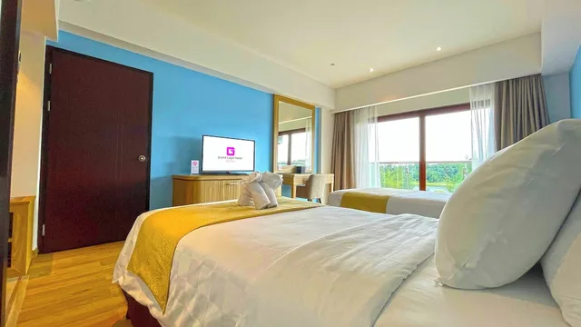غرفة بريميير ديلوكس بسرير فردي، Grand Lagoi Hotel By Willson 1/4
