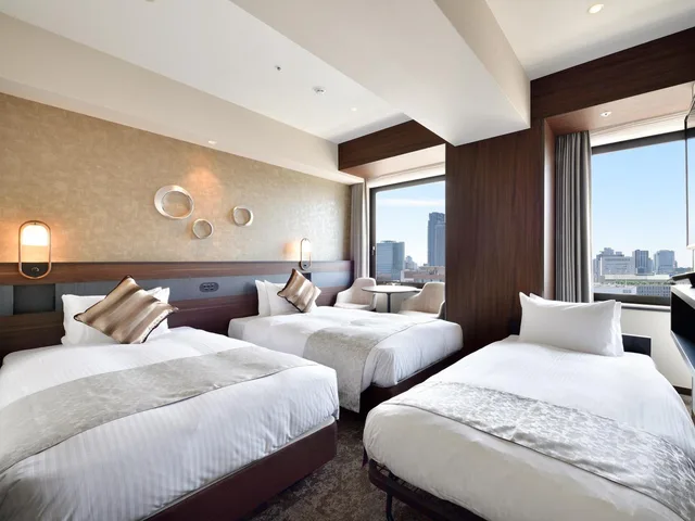 غرفة سوبيريور ثلاثية مع دخول الصالة، HOTEL ELCIENT OSAKA 1/3