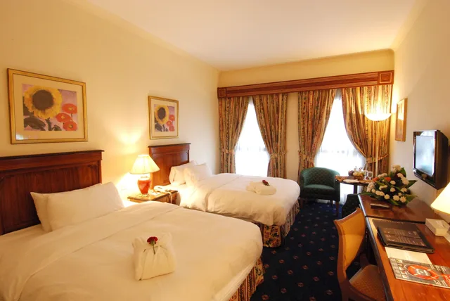 غرفة كلاسيكية بسريرين منفصلين للمدخنين لذوي الإعاقة، دار الهجرة إنتر كونتيننتال(Intercontinental Dar Al Hijra Madinah) 2/7