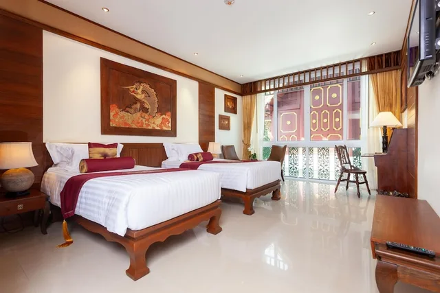 غرفة ديلوكس بسريرين منفصلين، Kodchasri Thani Hotel Chiangmai 6/10