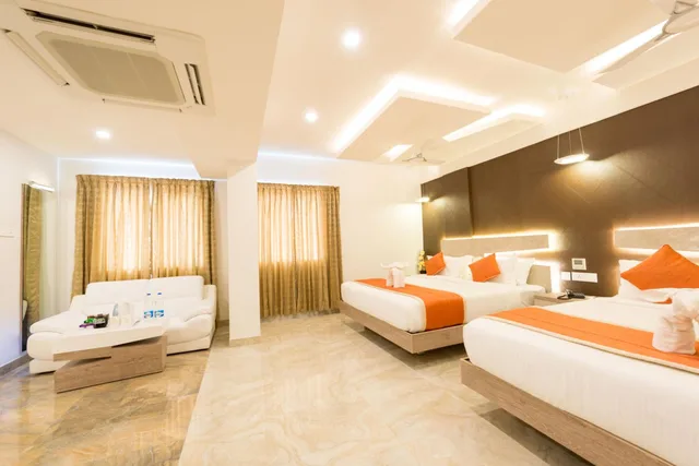 غرفة ديلوكس عائلية، Hotel Chenthur Park 1/4