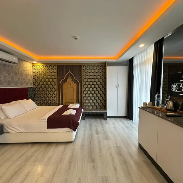 غرفة ديلوكس بسرير مزدوج بشرفة، Anka Butik Hotel 1/9