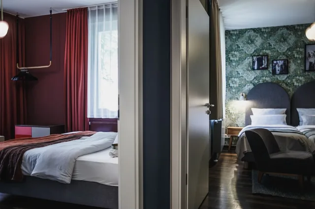 شقة غراند بسرير كوين وسريرين منفصلين، The Circus Hotel 1/3