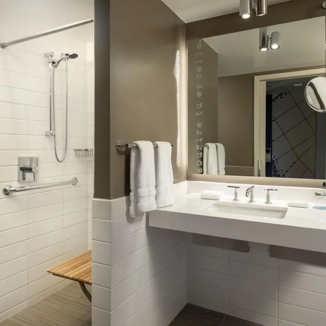 غرفة بسريرين مزدوجين بإطلالة على المدينة، Le Meridien New Orleans 7/9