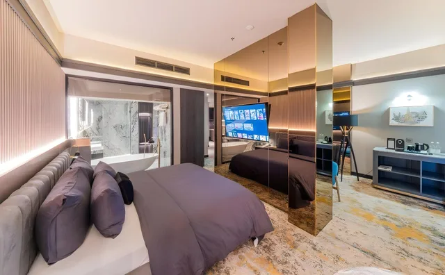 غرفة جونيور بسرير كينج بغرفة نوم واحدة، Pentacity Hotel Balikpapan 1/1