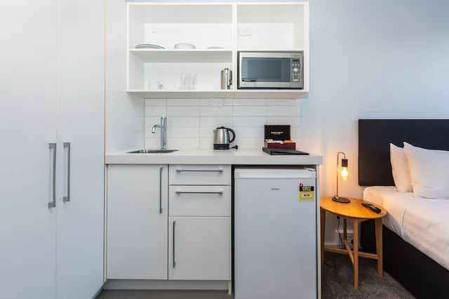 استوديو سوبيريور بسرير كوين، Southwark Hotel Apartments 4/8