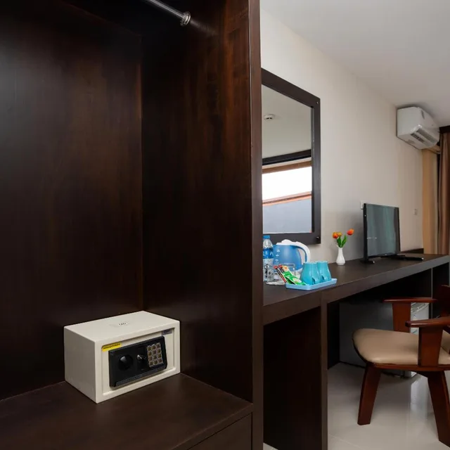 غرفة سوبيريور بسرير مزدوج أو سريرين منفصلين، iCheck inn Sky Beach Ao Nang Krabi 9/10