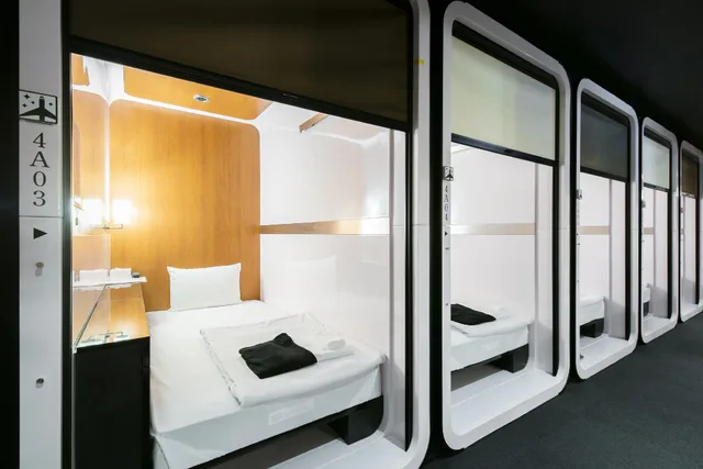 Male Dorm, Business, Cabin, Single Bed, First Cabin Ichigaya 1/1