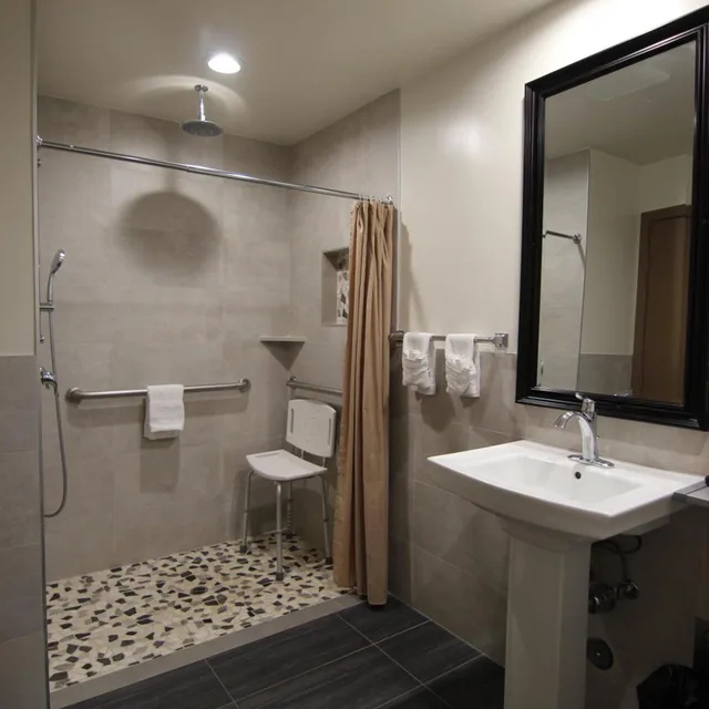غرفة بسرير كوين لذوي الإعاقة، Dunes Inn Wilshire 6/9