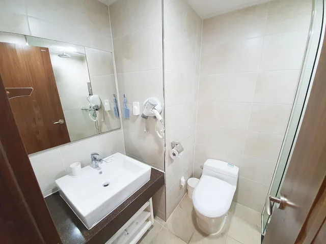 غرفة اقتصادية مفردة بسريرين منفصلين، Jeju Ocean Blue Hotel 4/5
