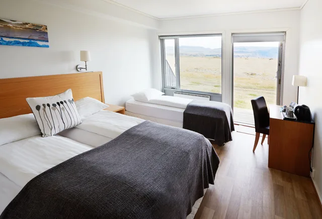 غرفة قياسية ثلاثية بسرير مزدوج وسرير فردي، Fosshotel Nupar 3/6