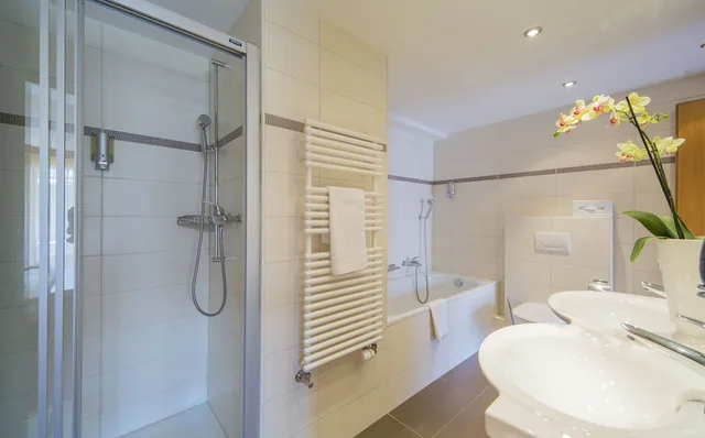 جناح بسرير مزدوج بإطلالة على الجبل مع أريكة، Hotel Excelsior 4/5